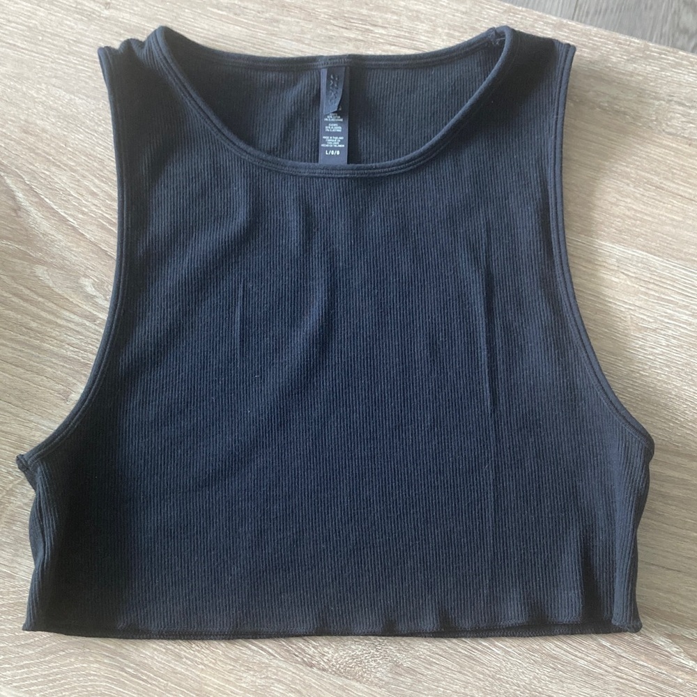 Superdown Ivory Ribbed Knit Tank - Picture 7 of 7